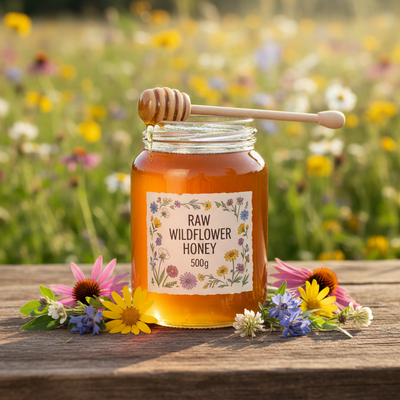 Raw Wildflower Honey 500g